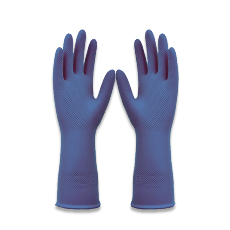 7235Blue disposable nitrile gloves